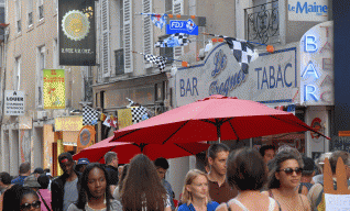 ambiance foule et déco