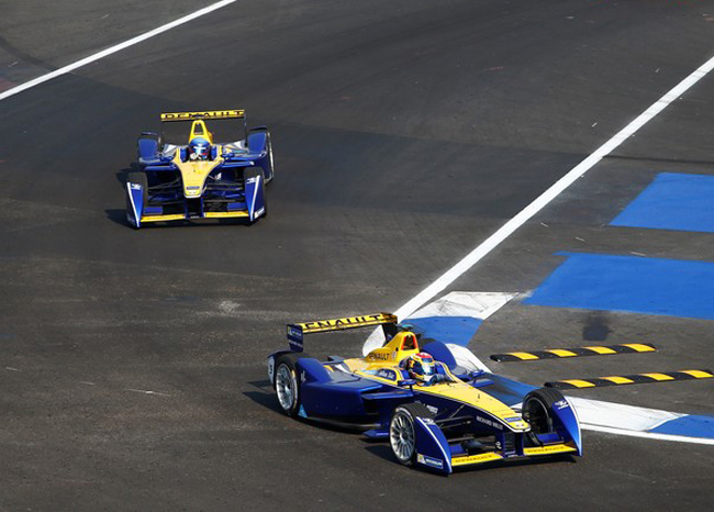 Buemi - Prost ou Renault e-dams 2 fois sur le podium 