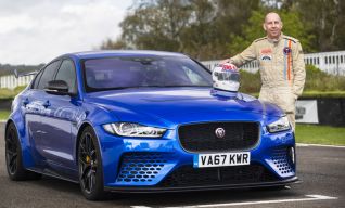 Andy Wallace et la Jaguar Project 8 