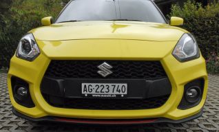 Swift Sport côté face…