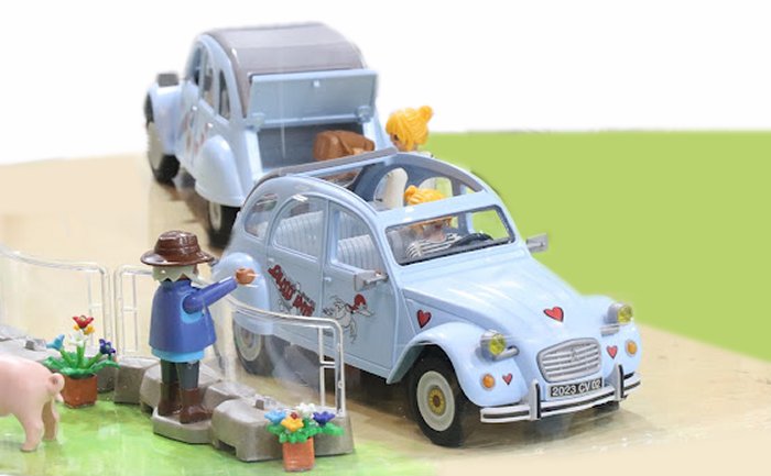 Citroën 2CV par PlayMobil