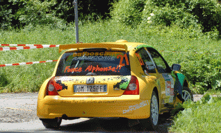 Alphonse & Jacqueline Kilchenmann. Renault Clio S1600