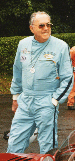 Jack Brabham, ici à Goodwood en 2002.