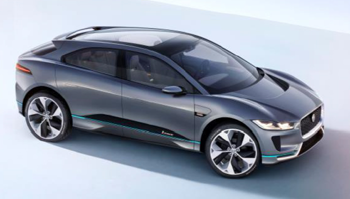 Premiers traits du Jaguar I-Pace...