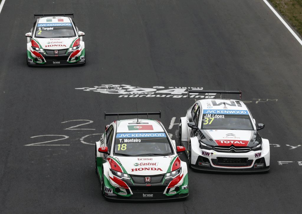 Monteiro (Honda #18) résiste au retour de Lopez