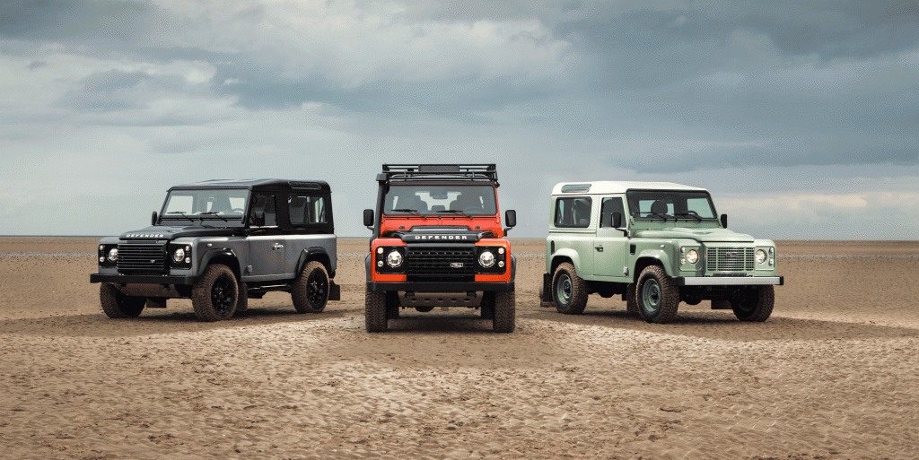 Land Rover Defender séries d'Adieu 