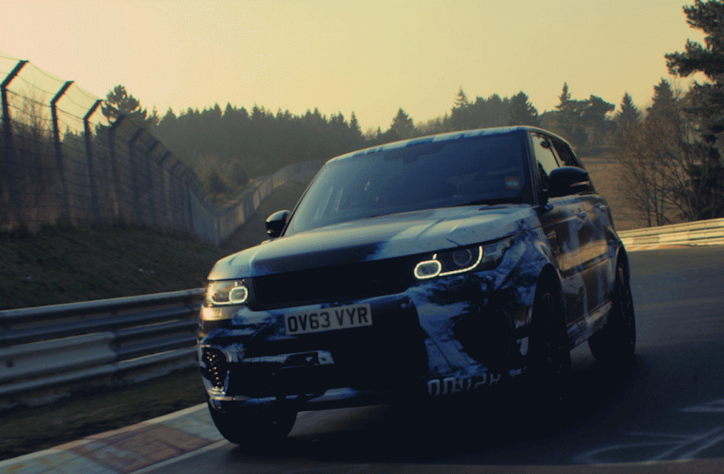 Record au Nürburgring pour le Range Rover Sport 