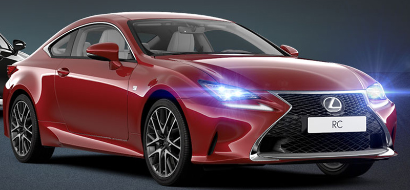 Lexus RC: tarifs publiés