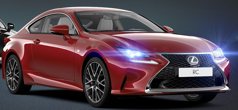 Lexus RC: tarifs publiés 