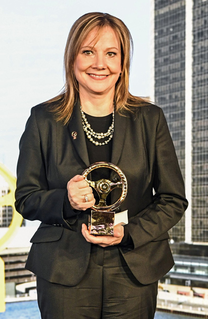 Présidente et PDG d'Opel: Mary Barra