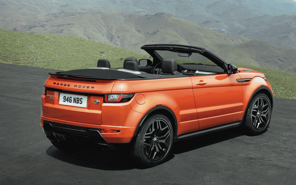 Range Rover Evoque 'convertible'