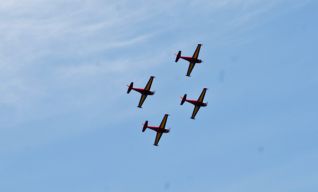 La patrouille des Red Devils…