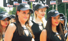 Les grid-girls aussi…