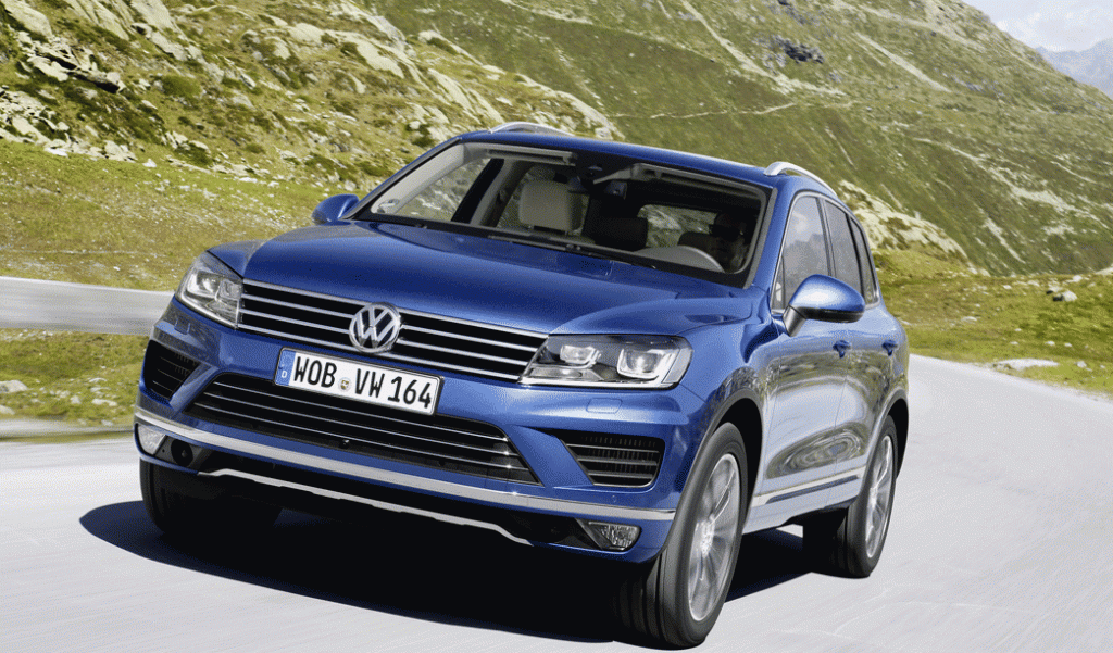 VW Touareg dernière génération. 