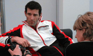 Relax: Mark Webber 