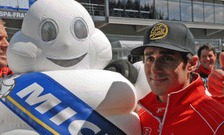 Bibendum et Nicolas Prost