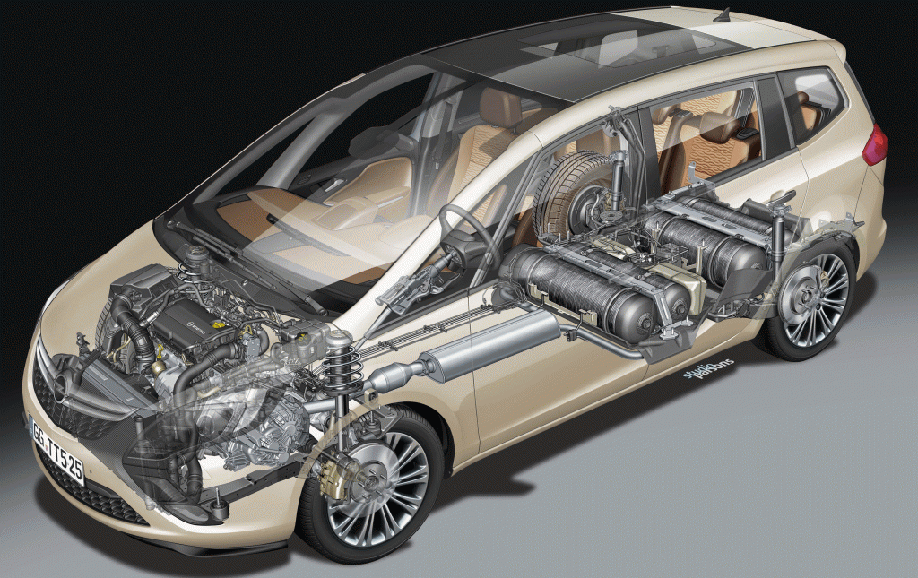 Opel Zafira Tourer, le gaz en transparence