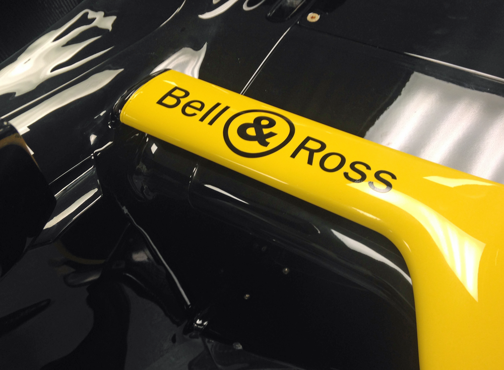 Empreinte horlogère sur la Renault F1 