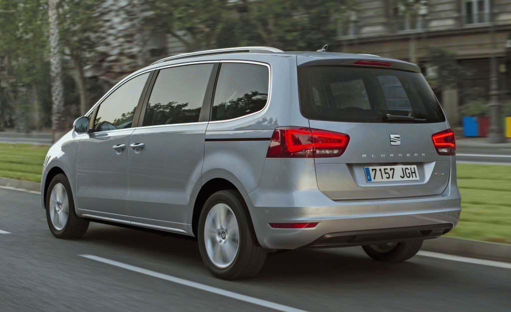 Nouveau Seat Alhambra, feux LED à l'arrière